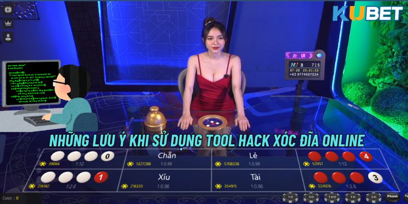 Những lưu ý khi sử dụng tool hack xóc đĩa online