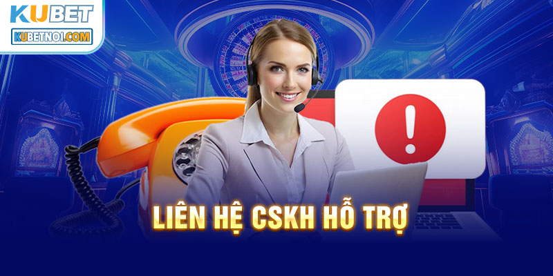 Khóa tài khoản thông qua liên hệ hotline nhà cái